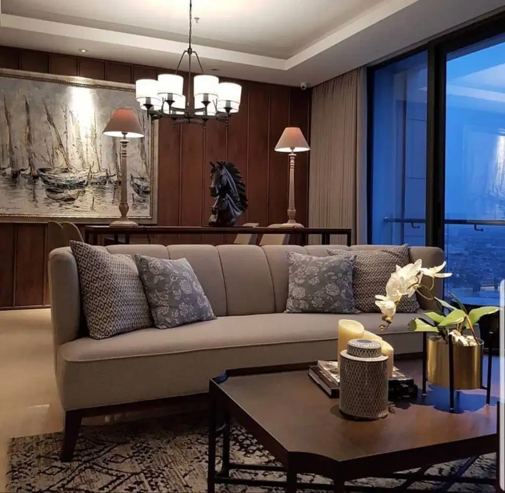 DIJUAL APARTEMEN 4BR SKYDECK VOILA CIPUTRA WORLD FULL INTERIOR