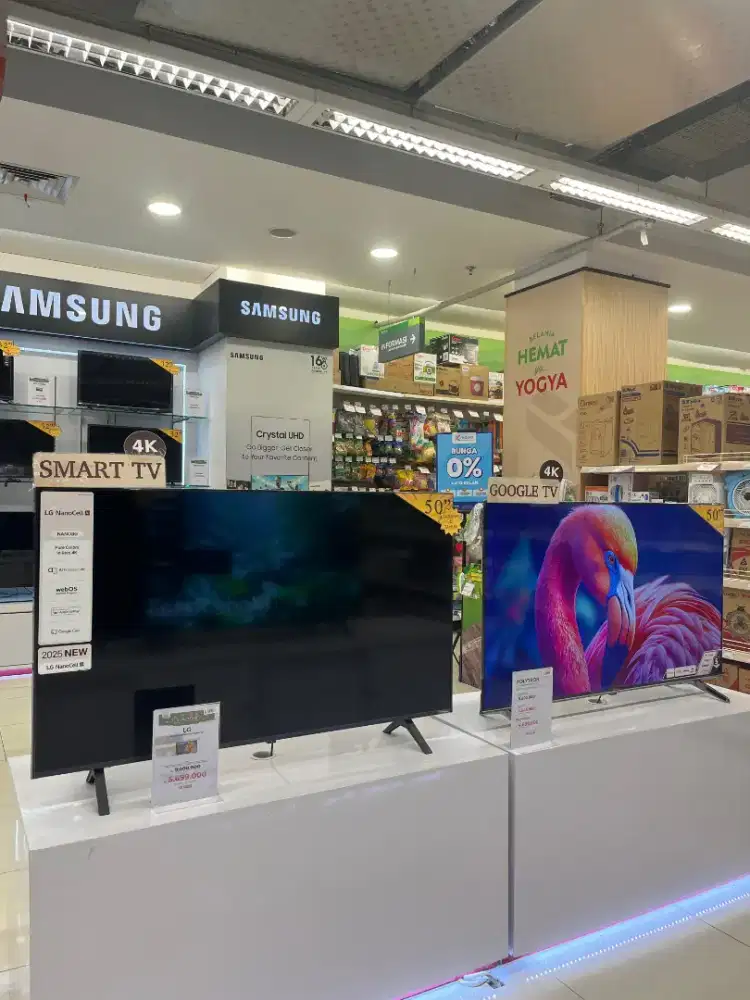 Kredit Murah TV 32inch, 43inch, 55inch Tanpa DP Cukup KTP Free Ongkir