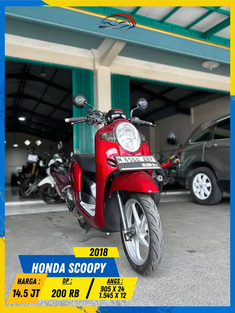 HONDA SCOOPY 2018 NEGO SAMPE DEAL MASZEHH HIKMAH MOTOR KEPUH