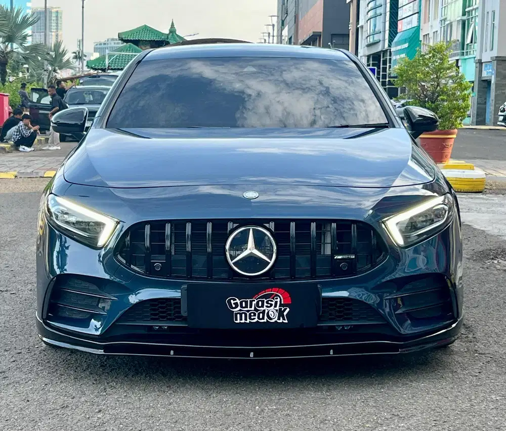 Mercedes Benz Mercy A35 A 35 AMG 2022 Antik low KM Ganjil Murah Bekas