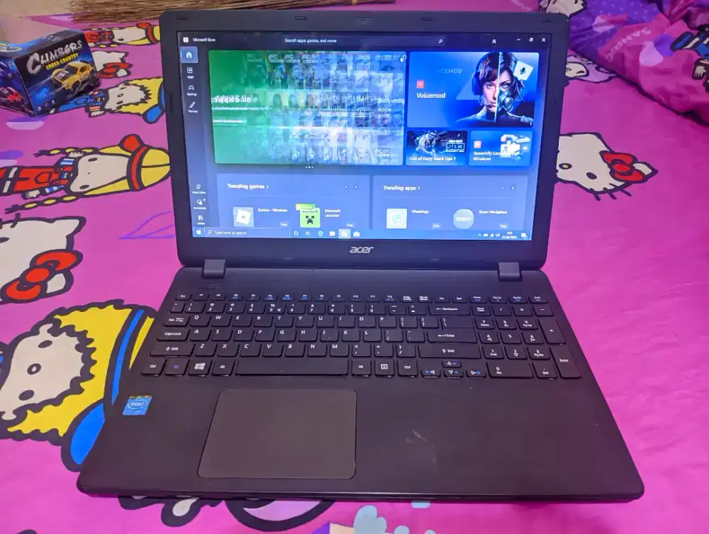 Laptop Acer ram 8gb slim mulus
