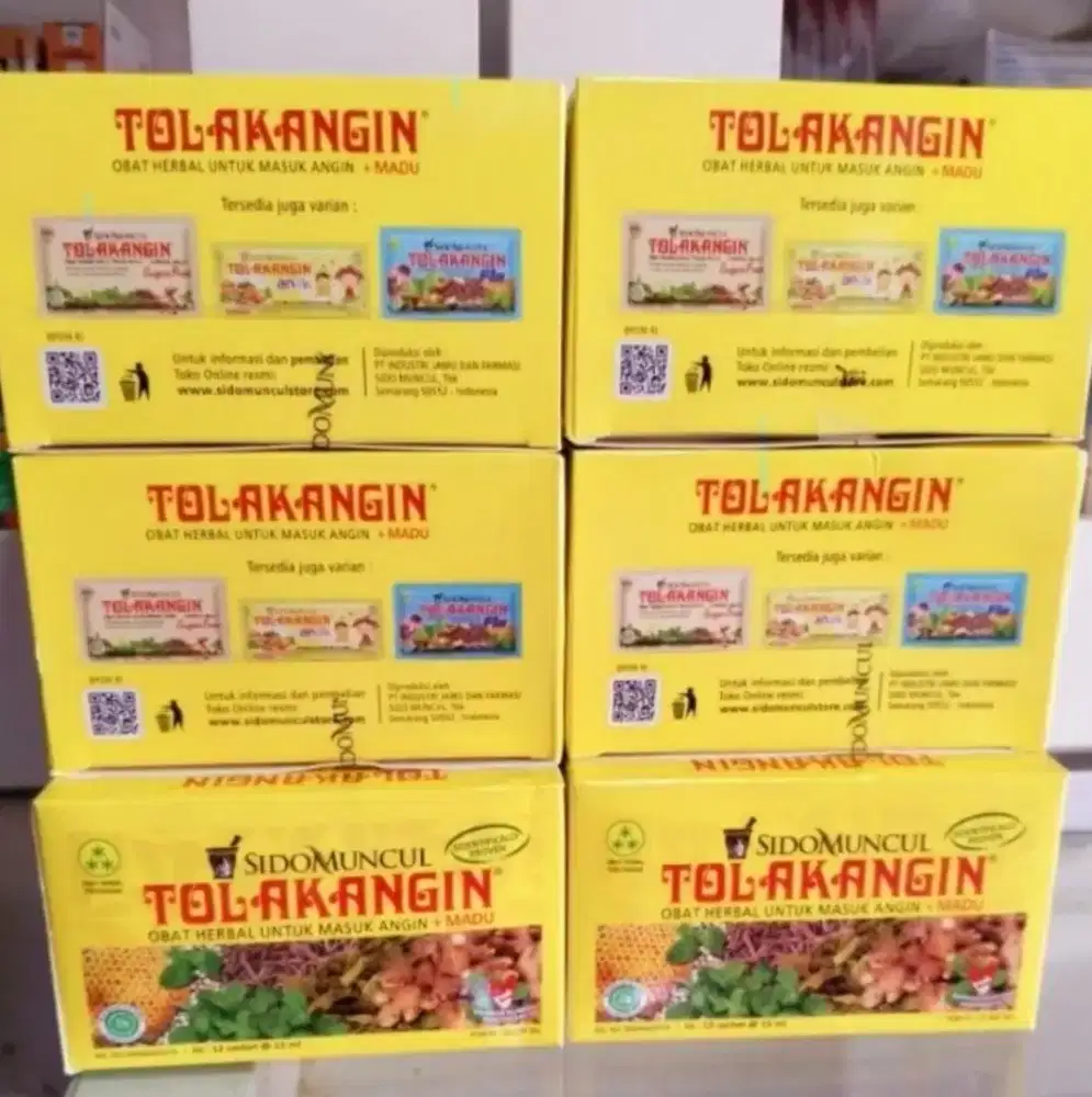 Tolak angin cair/dus isi 12 sachet