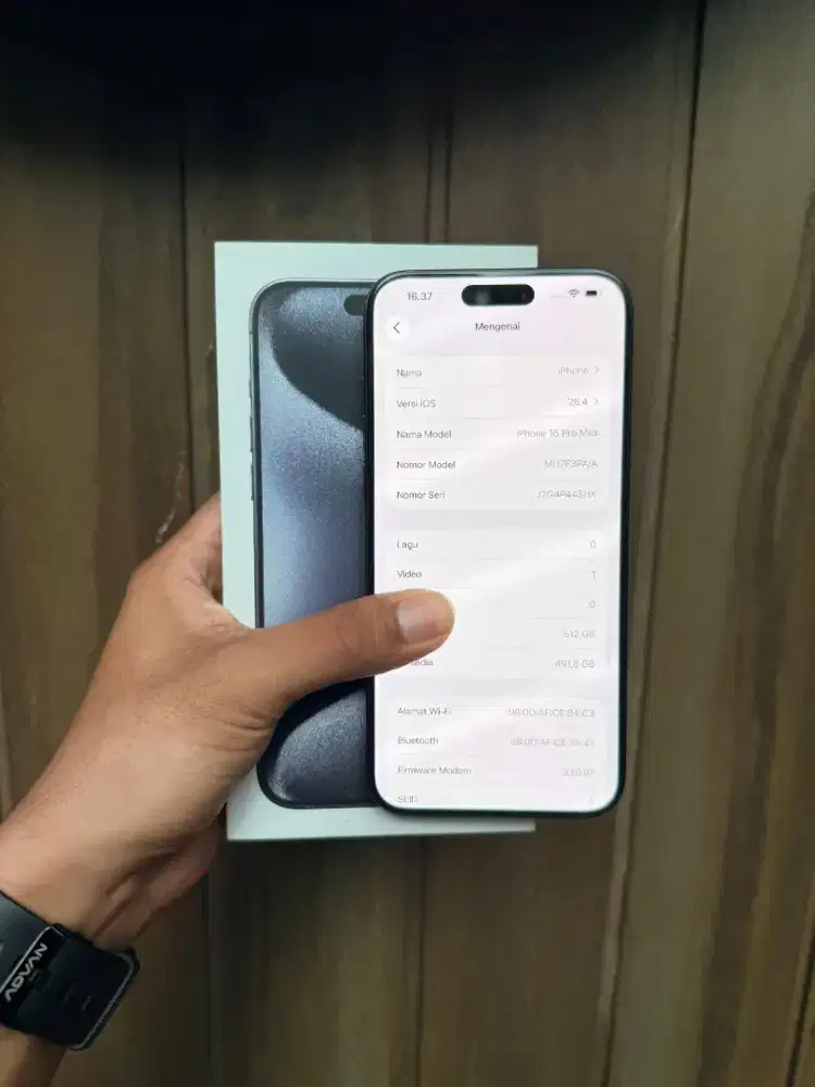 15 promax 512 gb ibox fullset sampe nota