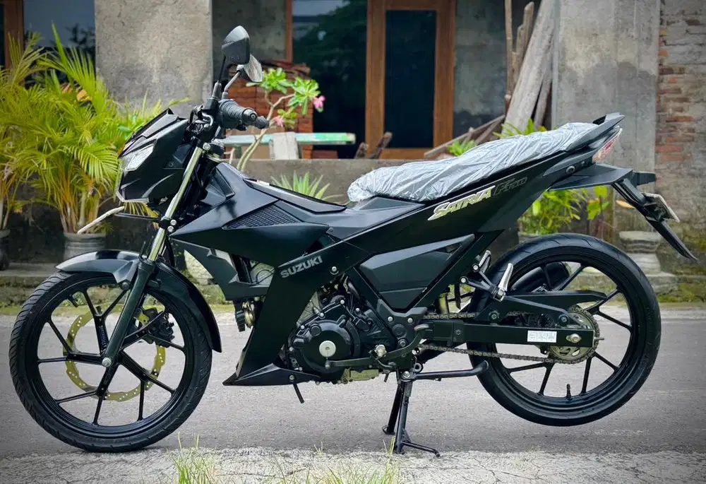 SATRIA F 150 Injeksi BLACK PREDATOR PAJAK BARU