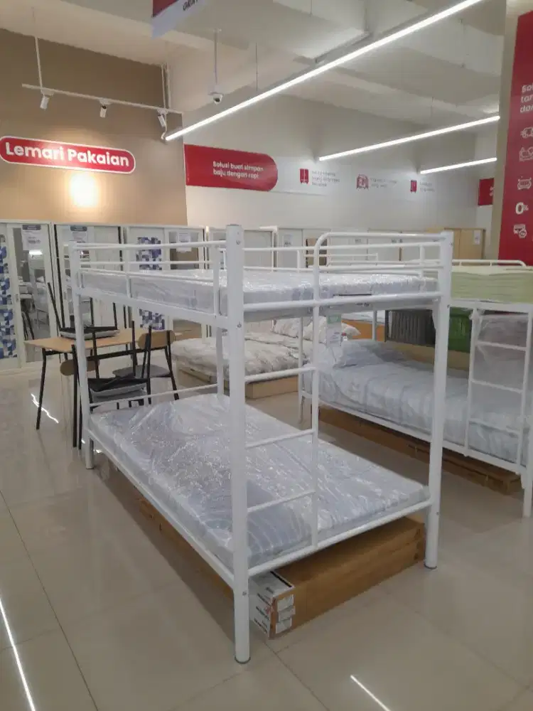 Bunkbed + Mattress Kasur Tingkat