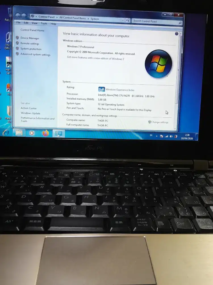 Latop asus ee pc 5101,bukan hardisk pc komputer dvd adaptor Lcd