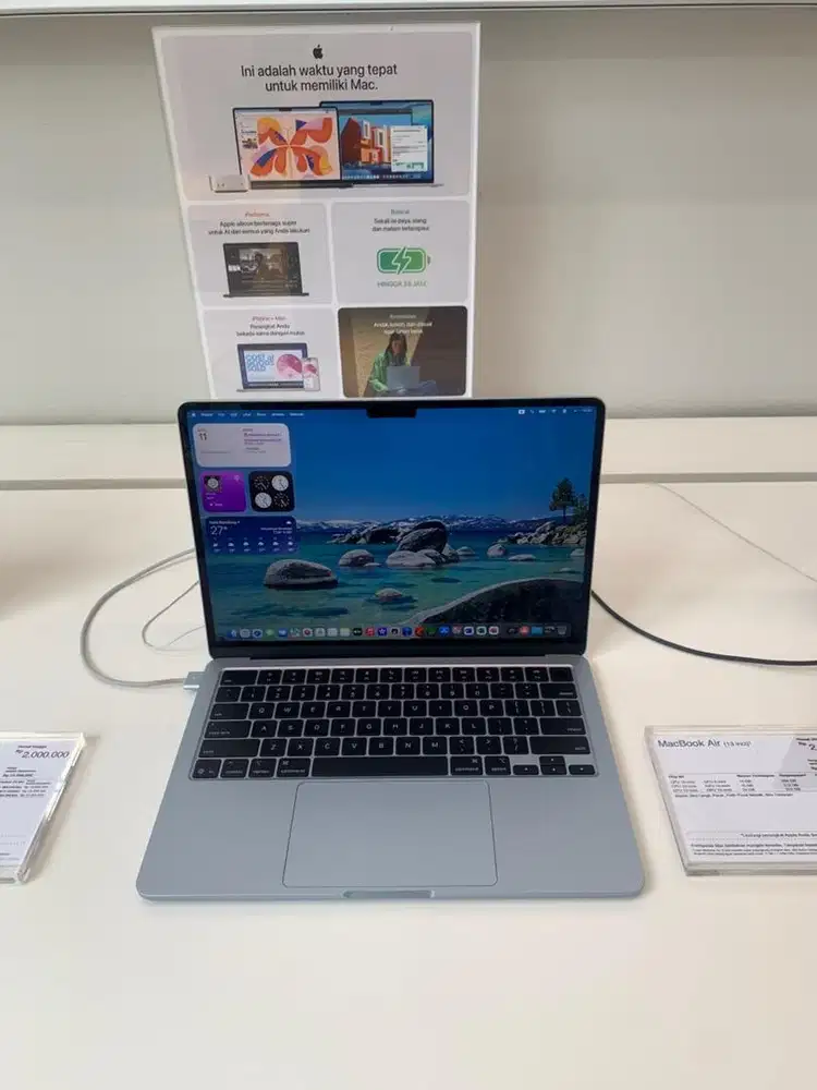 MACBOOK AIR M4 SKY BLUE