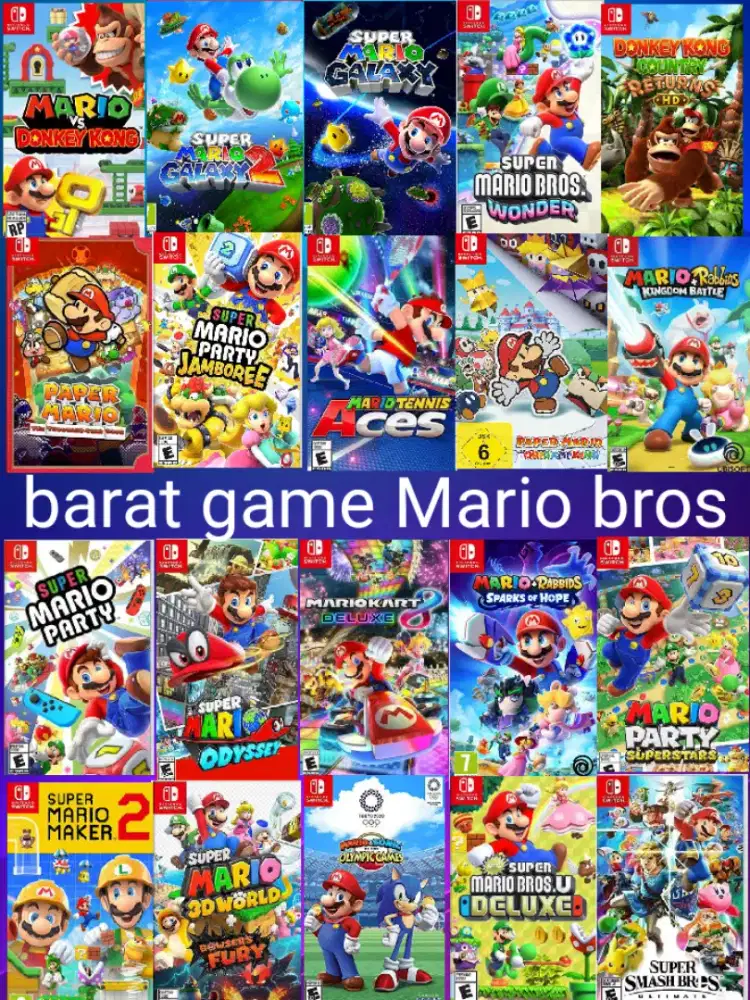 Game Mario Bros Switch