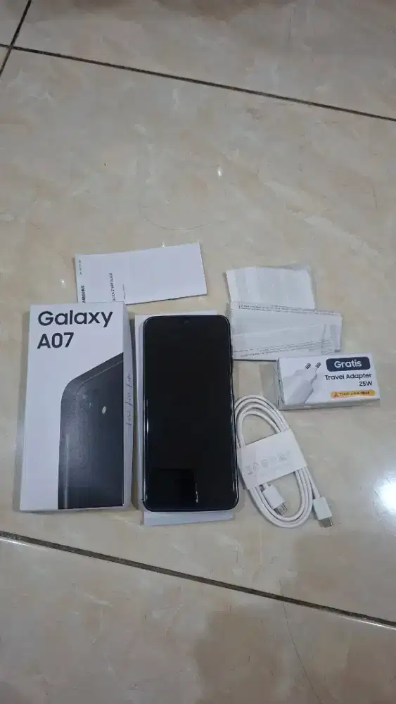 SAMSUNG A07 4/128 GAK JADI PAKE
