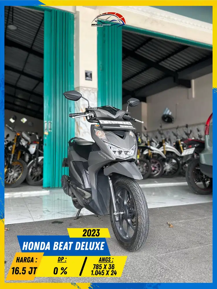 HONDA BEAT DELUXE 2023 NEGO GAS POLL MASZEHH HIKMAH MOTOR KEPUH