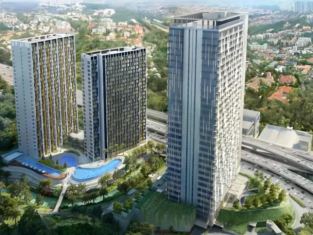 DIJUAL MURAH! UNIT 1 BR DI IZZARA APARTEMENT CILANDAK