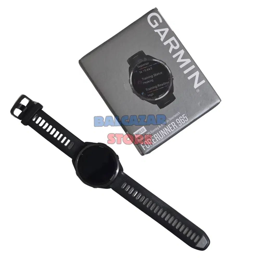 Jam Tangan Smartwatch Garmin Forerunner 965 - Black