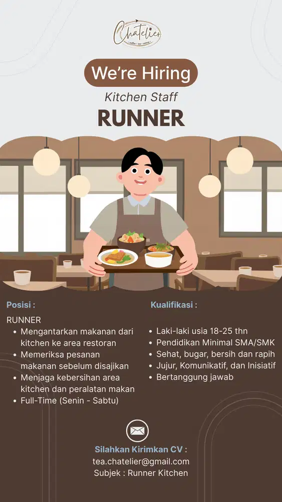 Lowongan Pekerjaan Runner