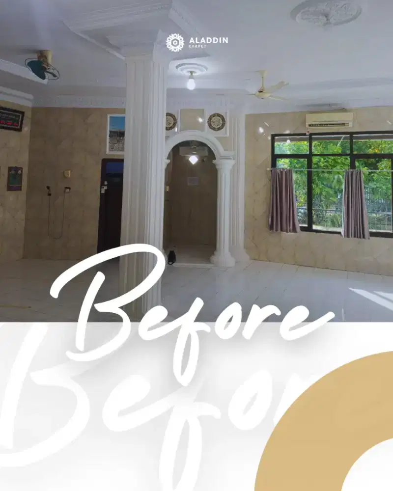 Tersedia Karpet sajadah Masjid import pembelian menyesuaikan kebutuhan