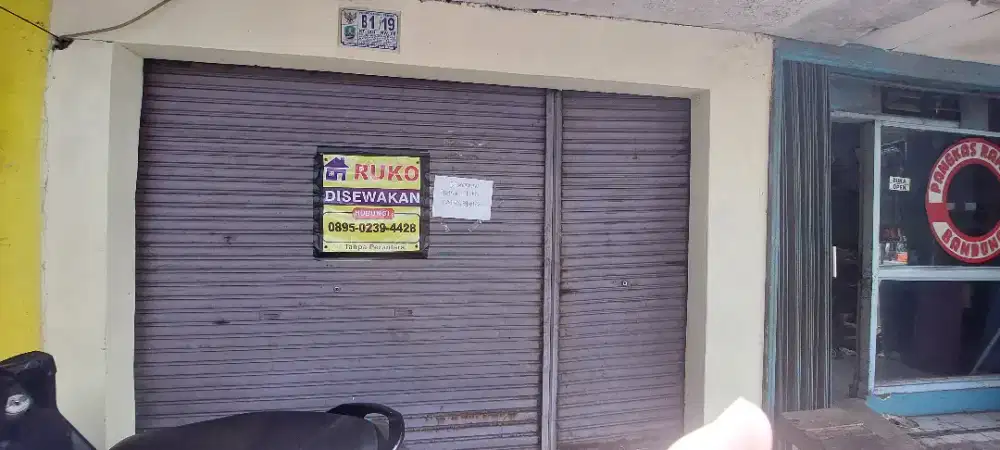 Disewakan ruko di pondok ungu permai bekasi,Bebas banjir,akses ramai