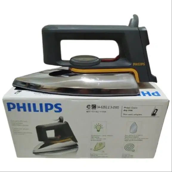 [PII-105] Preloved Setrika Philips Classic + Dus 350W 220V 50-60Hz