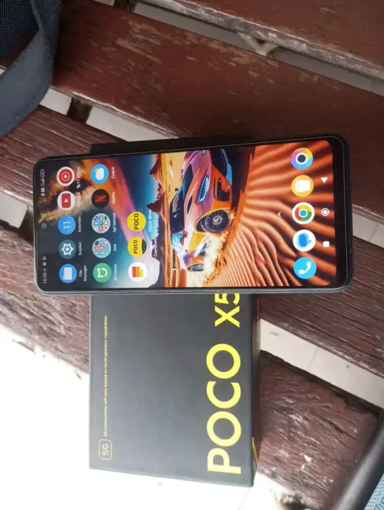 Xiaomi Poco X5 5G NFC on ram 8+4/256 ori fullset normal