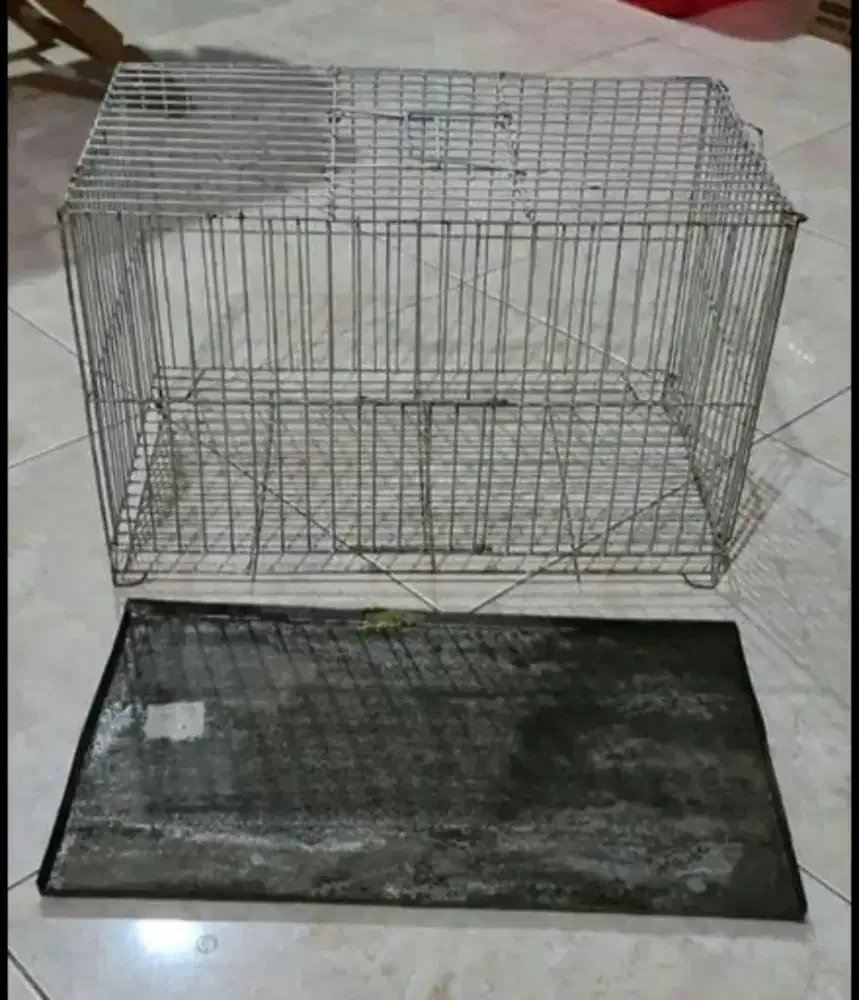 Jual kandang burung bekas besi kelinci , ayam , hamster dll juga bisa