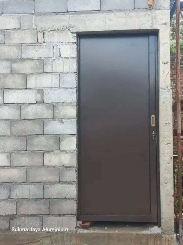 Pintu aluminium full acp