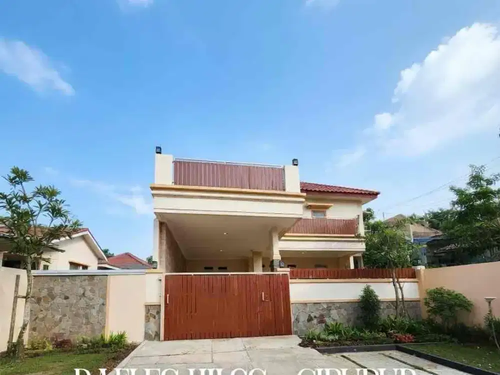 dijual rumah di rafles hill’s Cibubur