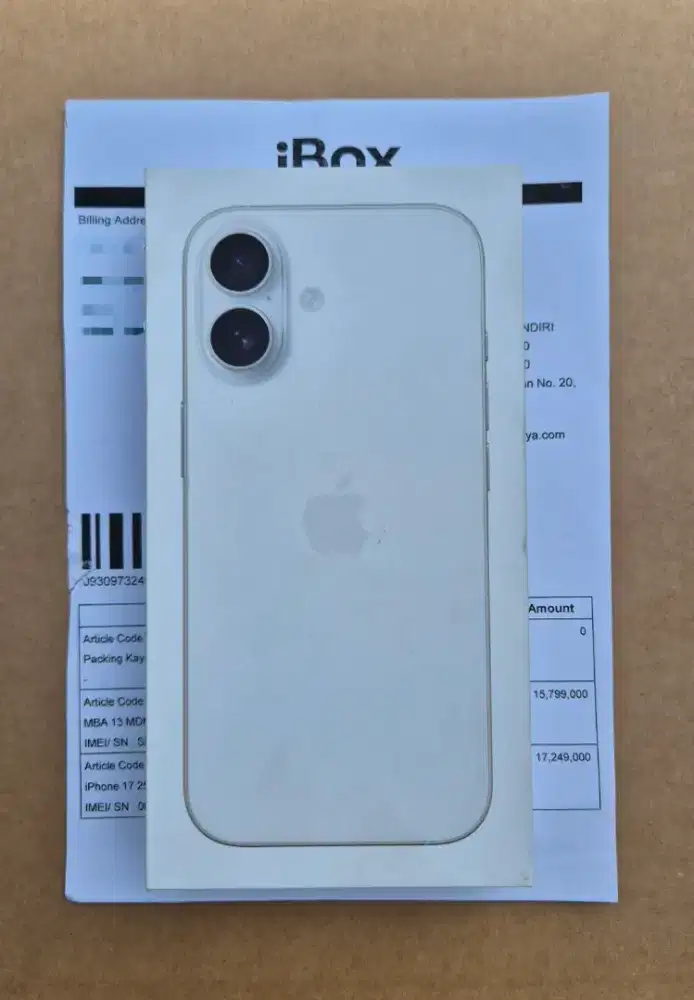 iPhone 17 256GB White NEW iBox
