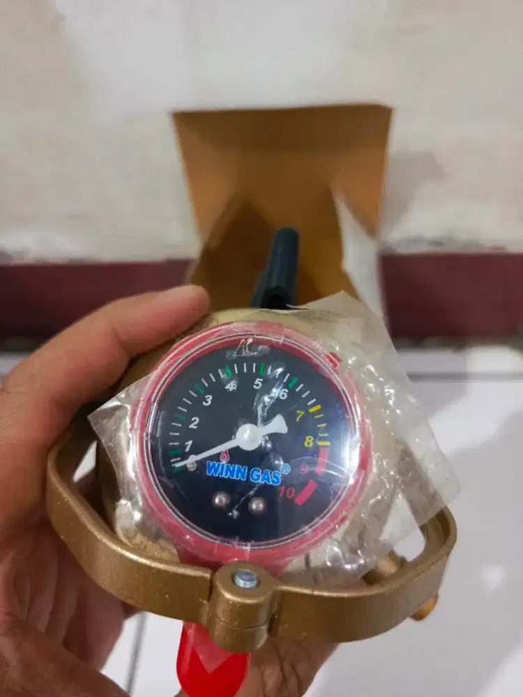 Regulator WINN GAS double lock baru gak jadi pake