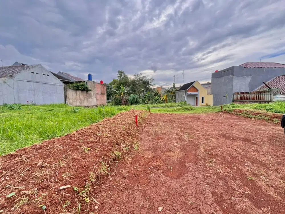 Dijual Tanah Murah, Lokasi Asri 7 Menit Super Indo Wibawa Mukti