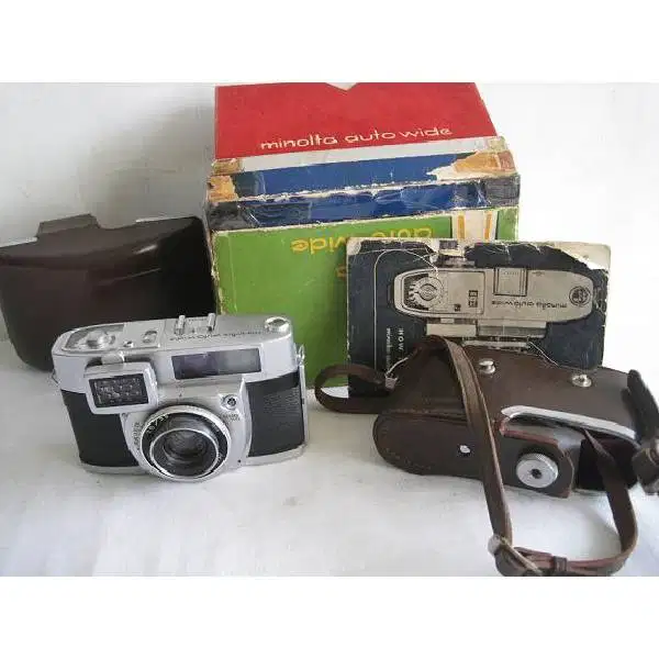 Kamera jadul merek MINOLTA OSAKA JAPAN era 60