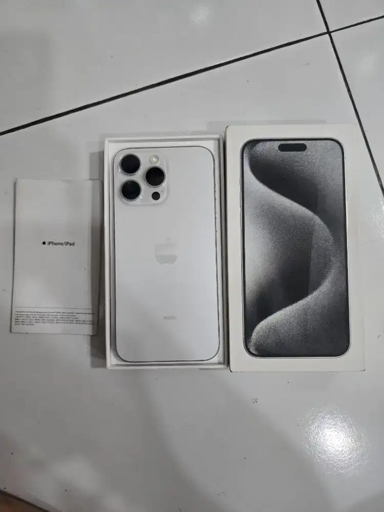 Iphone 15 promax 256 resmi ibox