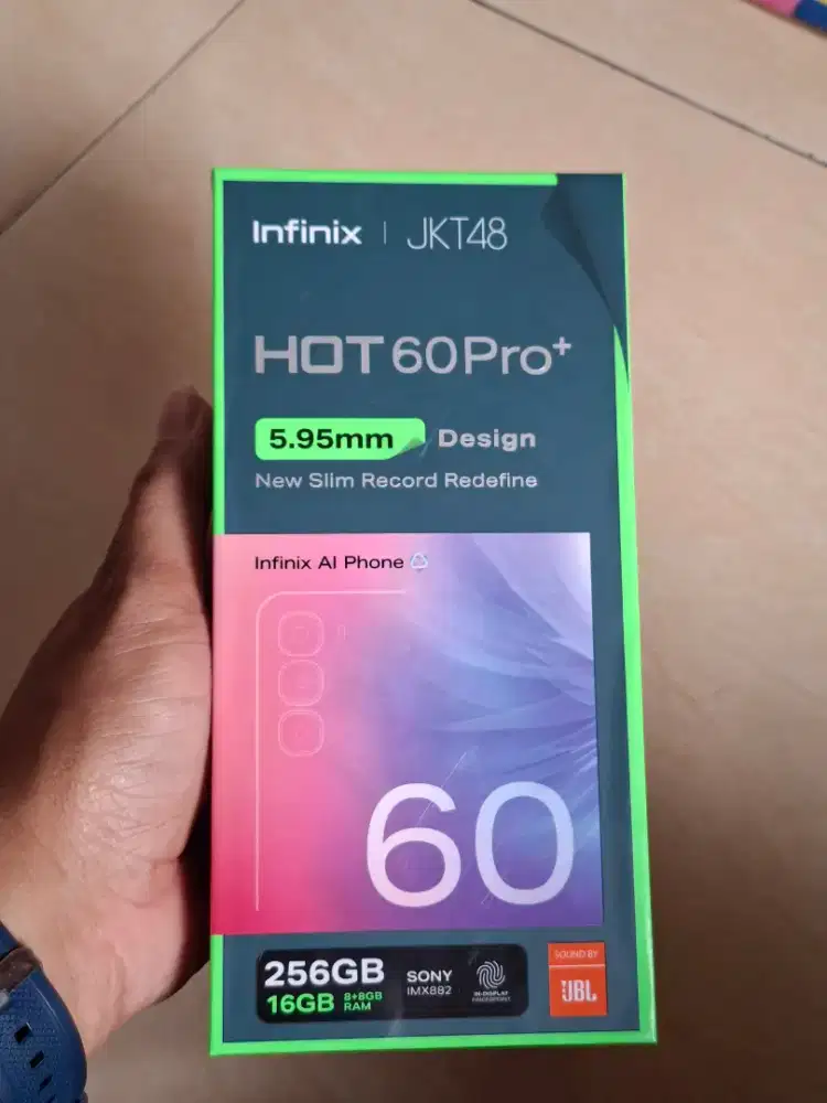 Infinix Hot 60 Pro Plus 8/256 Hitam New