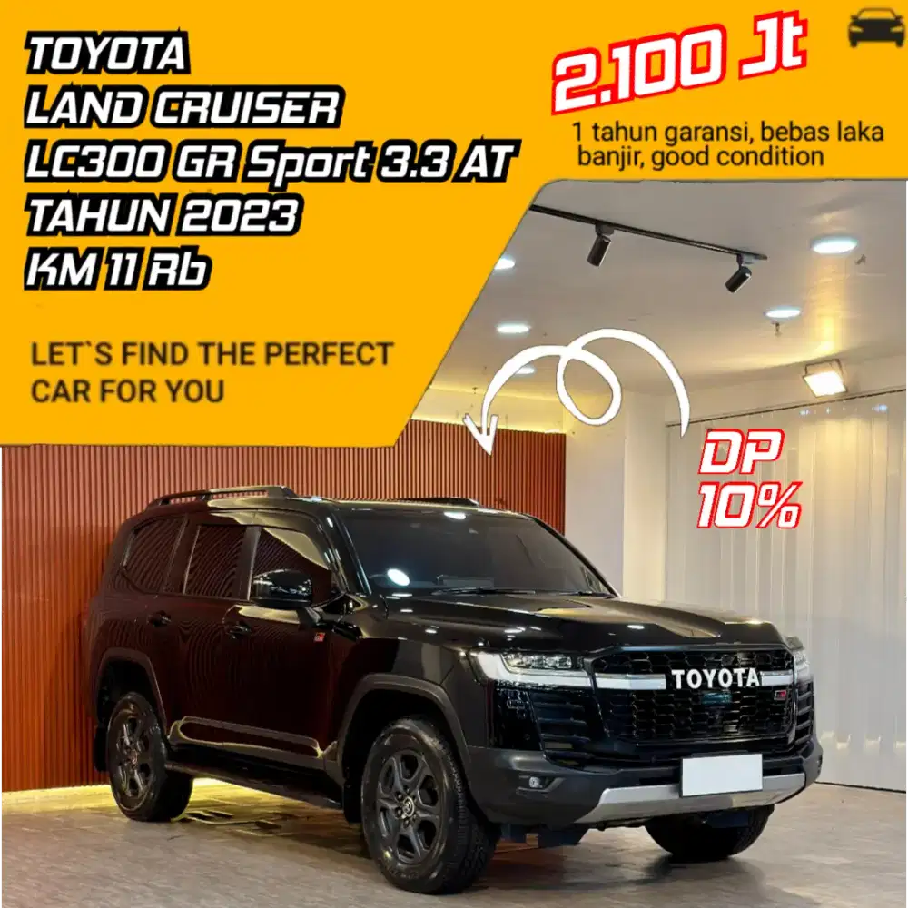 Toyota Land Cruiser LC300 GR-S 3.3 AT Tahun 2023