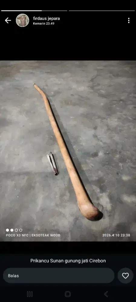 PRIKANCU SUNAN GUNUNG JATI CIREBON - REPLIKA ASLI