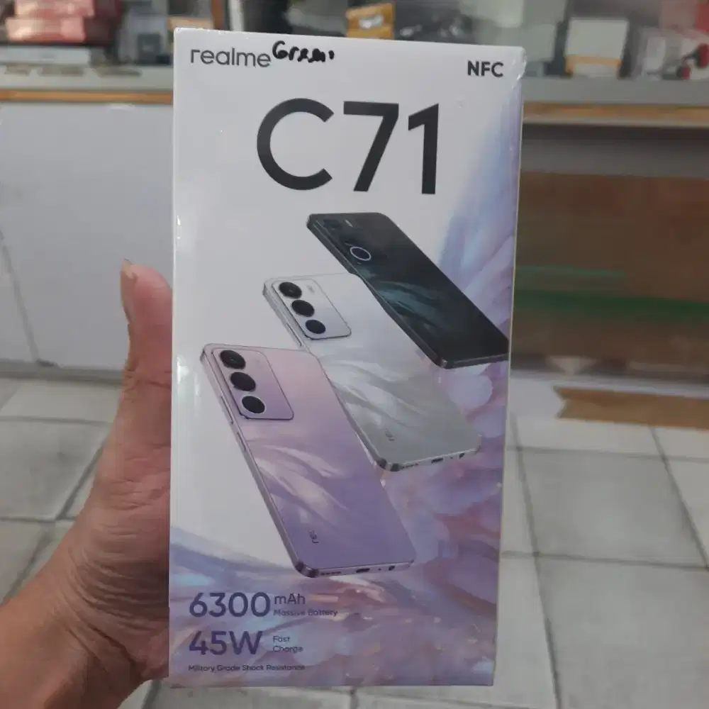 REALME C71 8/128GB GARANSI RESMI