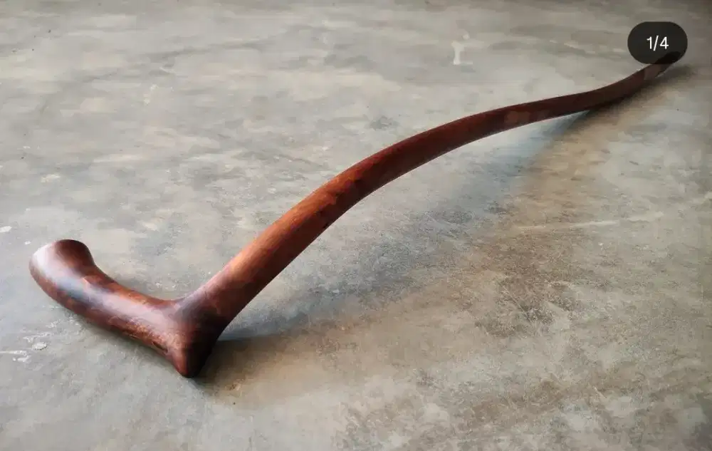 TONGKAT KAYU SETIGI - BENTUK ALAMI