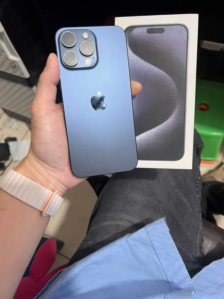 Iphone 15 promax 256 ibox fullset original harga net aja