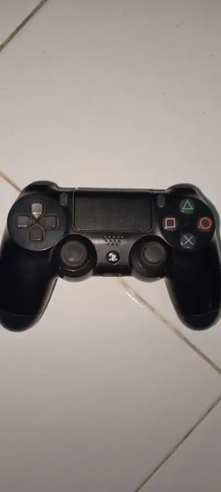 Jual stik ps4 ori mesin light bar