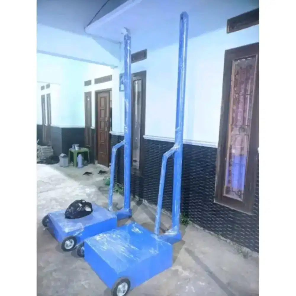 Tiang voli fortebel 1set fre Jaring net