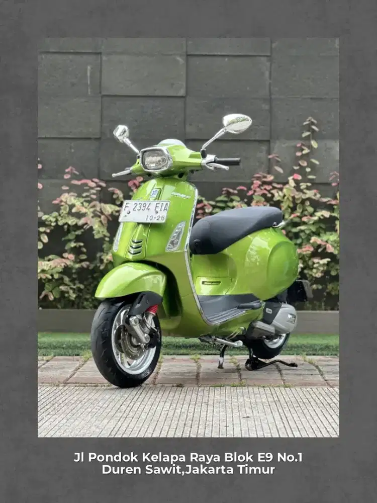 VESPA SPRINT 150 IGET ABS TAHUN 2018 PERFECT CONDITION