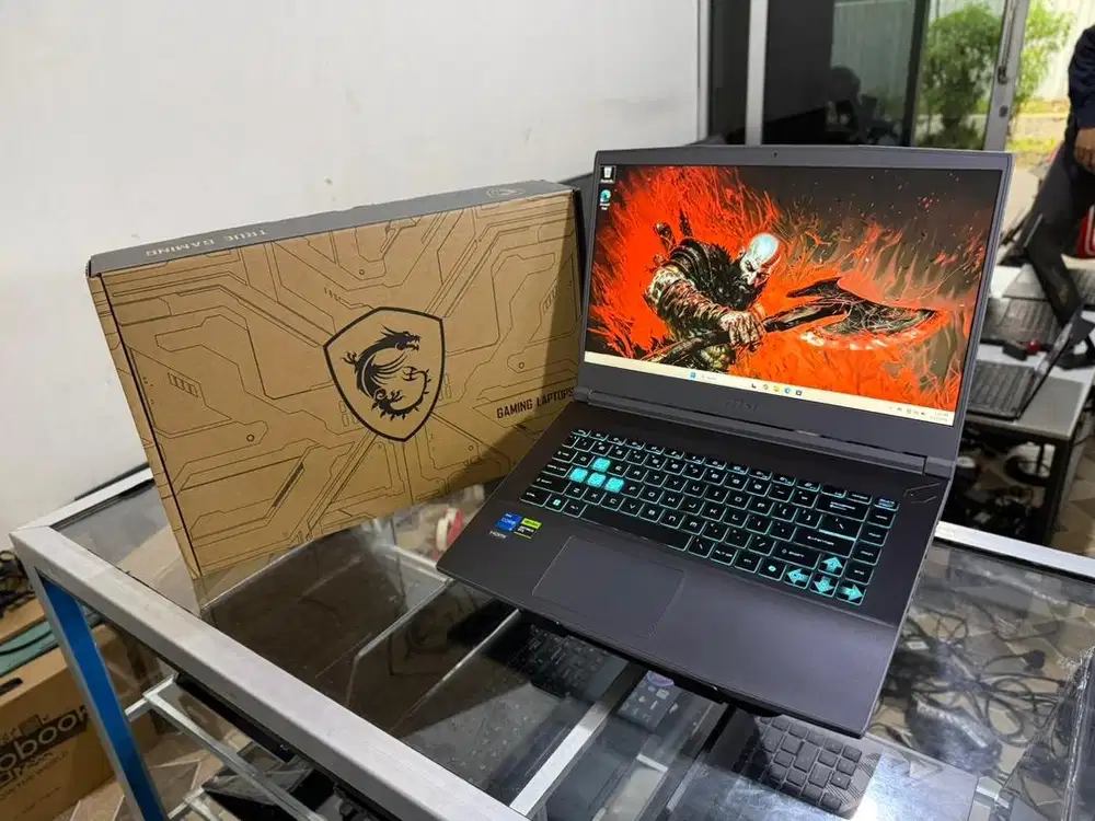 GAMING MSI CORE I5gen12 RTX2050 FULSET GARNSI PANJNG