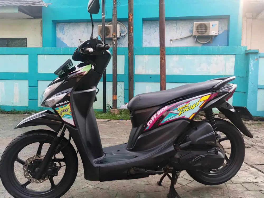 Honda beat pop esp fi 2017 stater halus mulus terawat