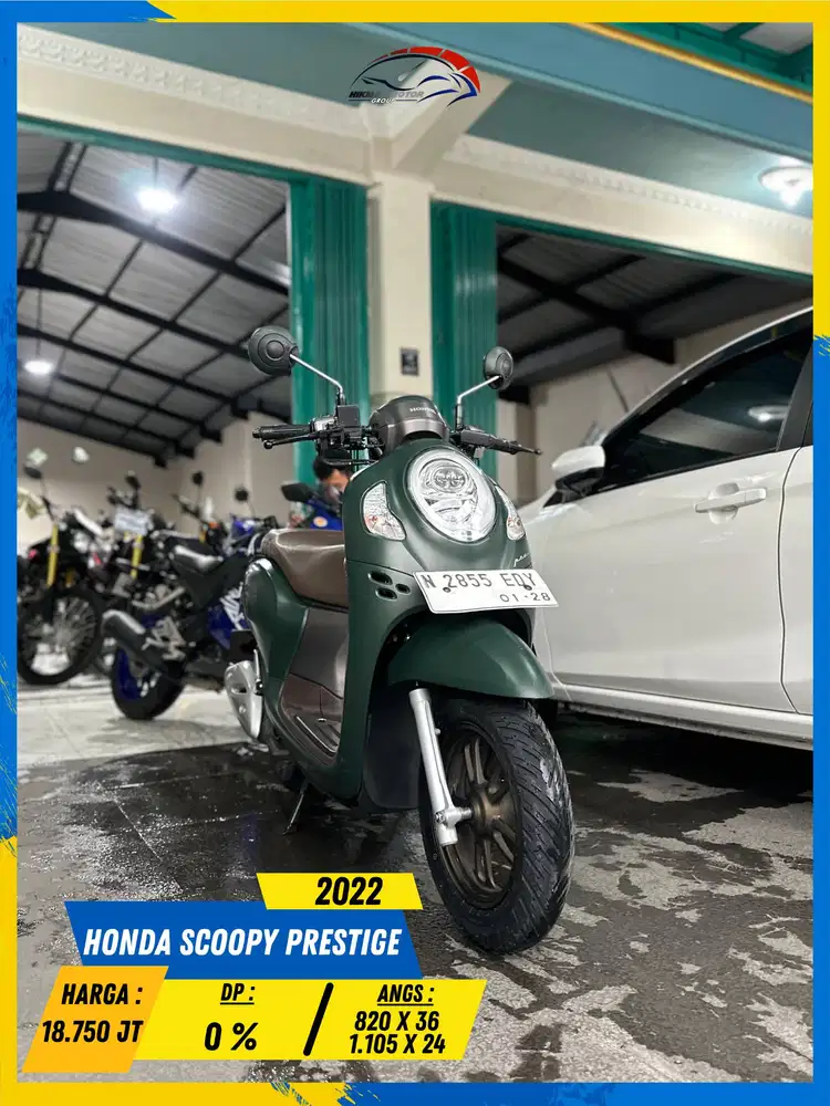 HONDA SCOOPY PRESTIGE 2022 NEGO GAS KANN MASZEHH HIKMAH MOTOR KEPUH
