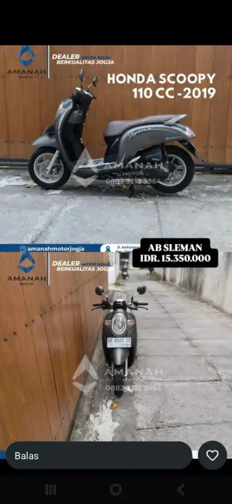 Honda scoopy stylish th 2019 ab slman