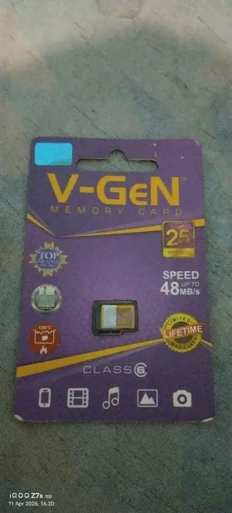 MEMORY CARD V-GEN 8GB