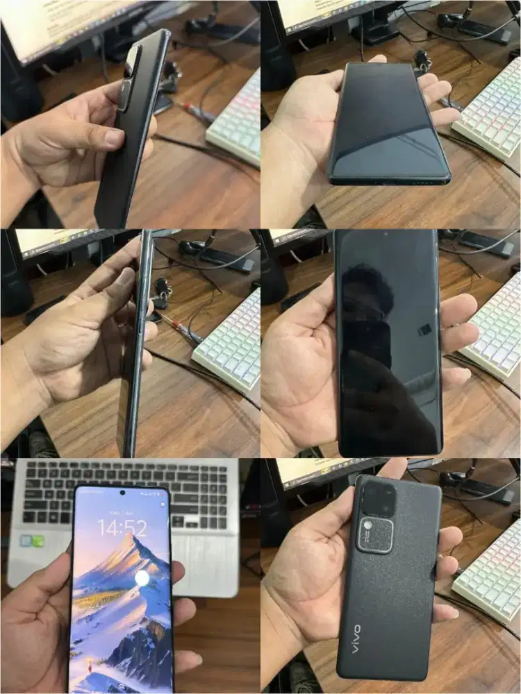 Vivo V30 5G Ram 8 Penyimpanan 256 Warna Hitam