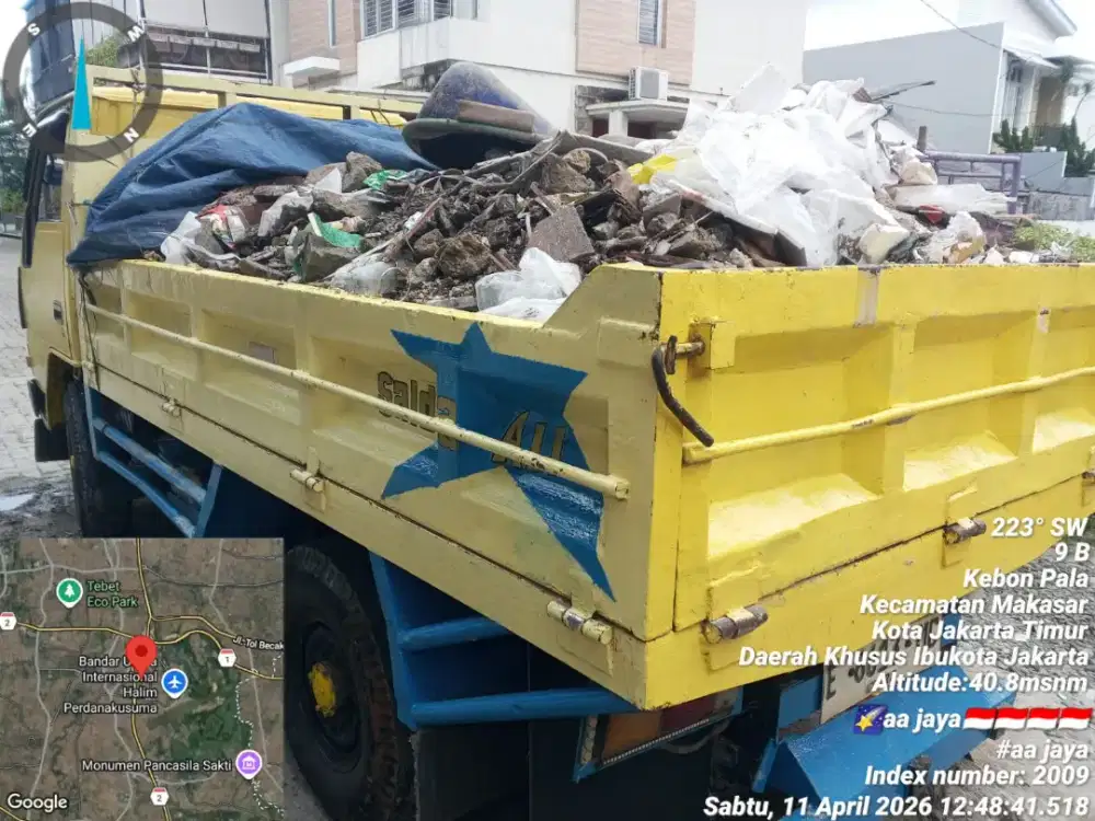 Jasa angkut puing dan pengurugan