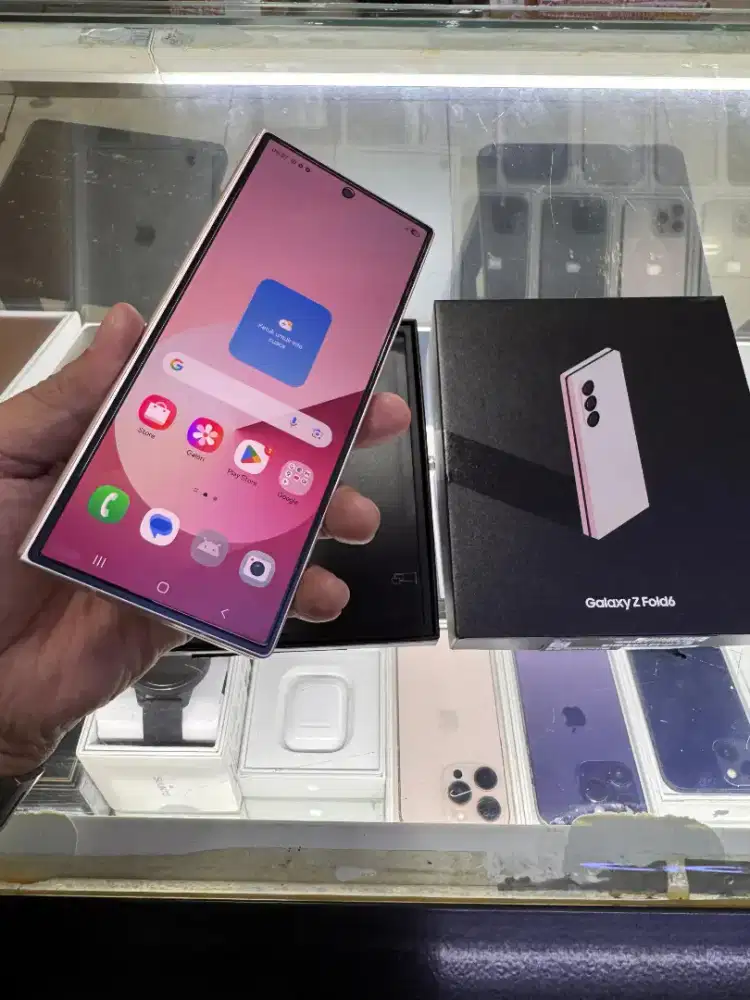 Samsung Z Fold 6 512 Warna Pink