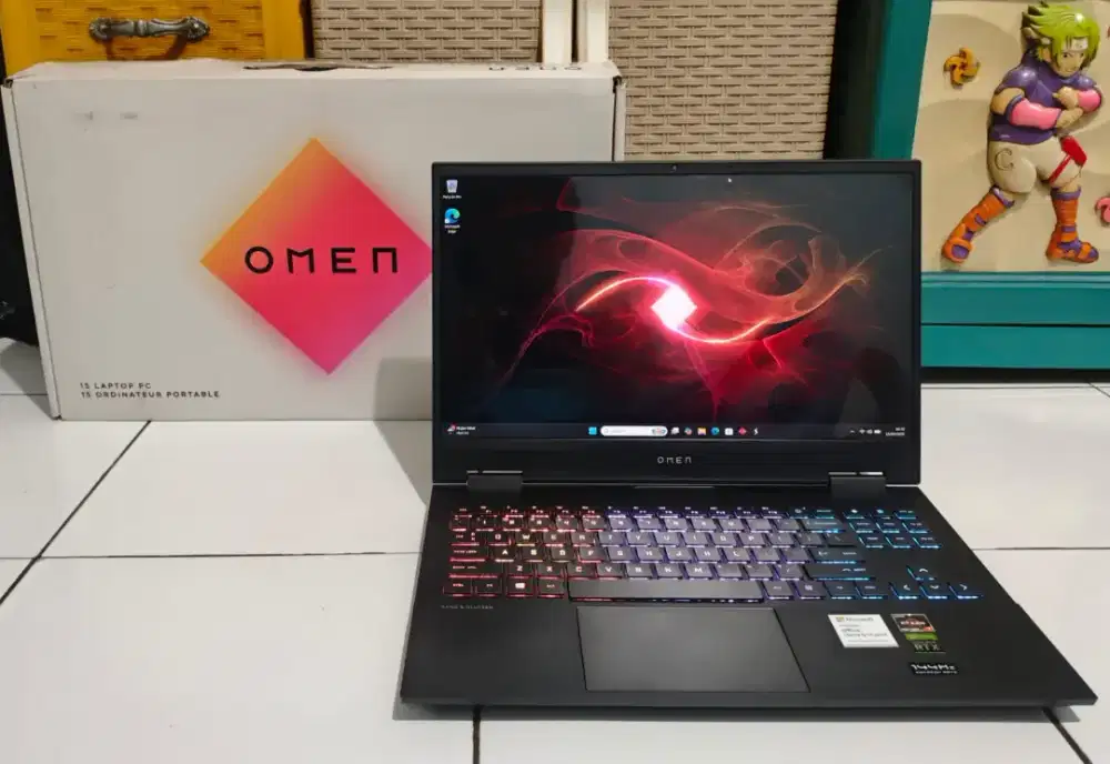 Hp Omen 15 Ram 16/512GB