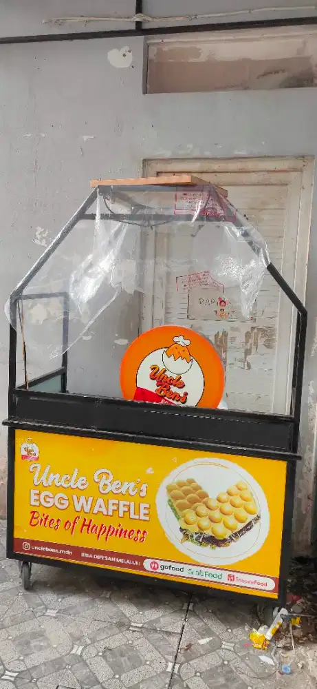 Steling Booth cantik tempahan.