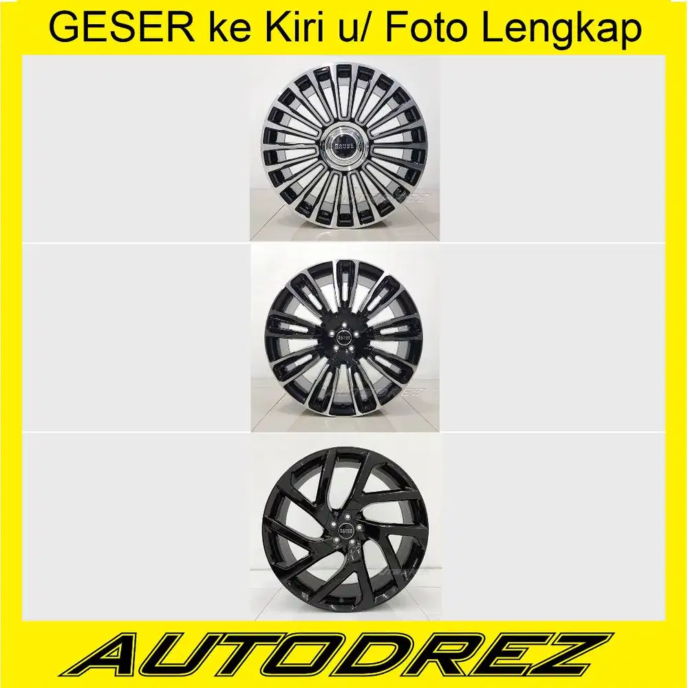 Velg Land Rover Range Rover Sport Vogue Velar Evoque Ring 22 R22A