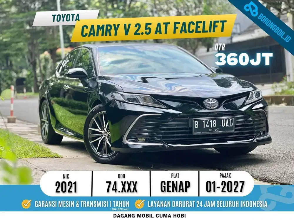 ALL NEW CAMRY 2.5 V AT 2021 FACELIFT